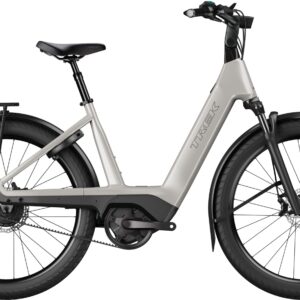 Trek Charter+ 4 Enviolo Belt 800Wh Lowstep - 2027 - Lunar Silver | S