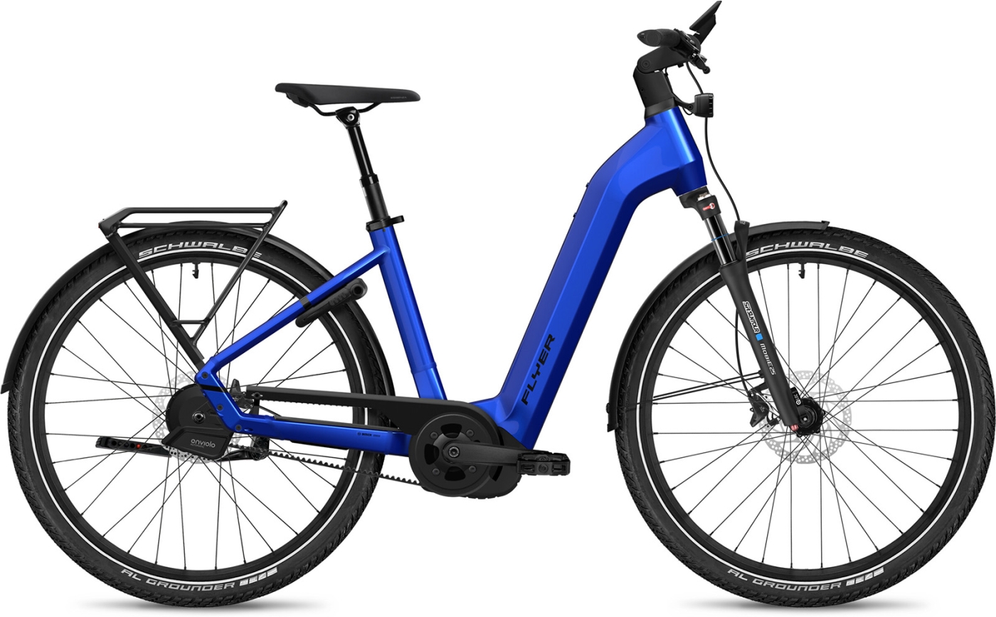 E-Bike - Flyer G1 Gotour 7.23 Auto Wave blau 750WH - 48 cm