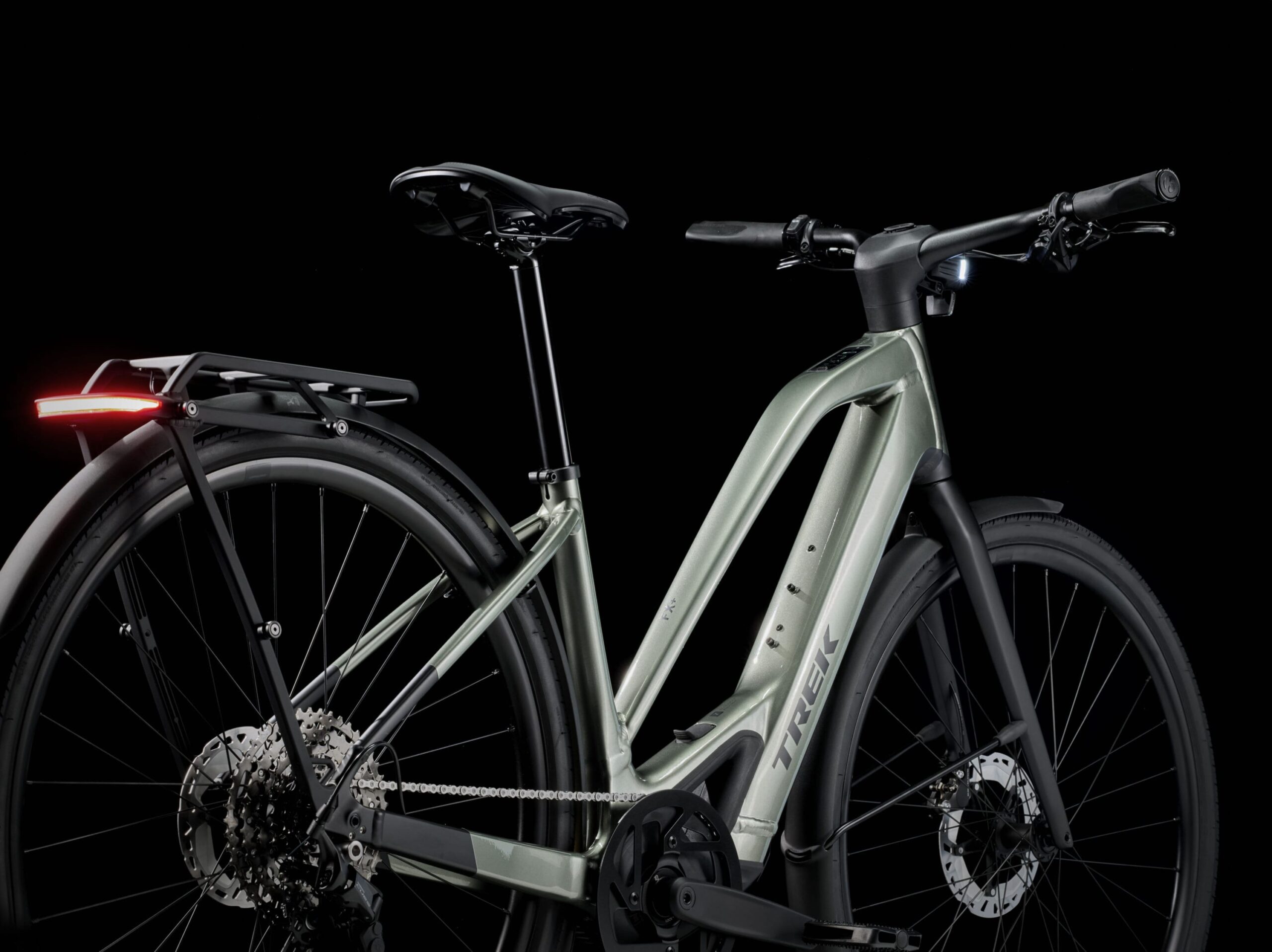 Trek FX+ 7 Midstep - Lichen Green Gloss | S – Bild 2