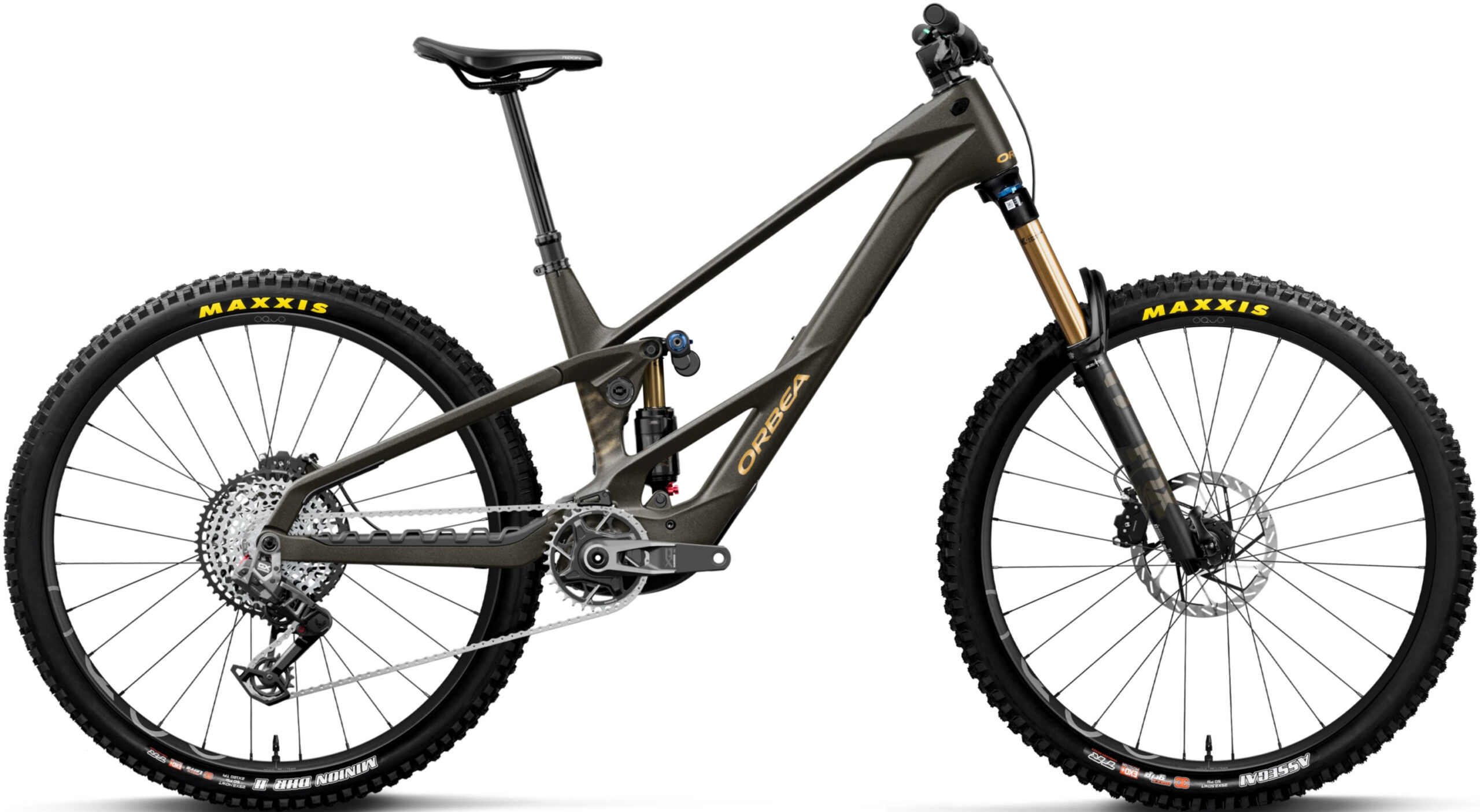 Orbea Wild LT M-TEAM RS - 2027 - Magic Gold C. View (Matt) - Titan Gold (Gloss) | S