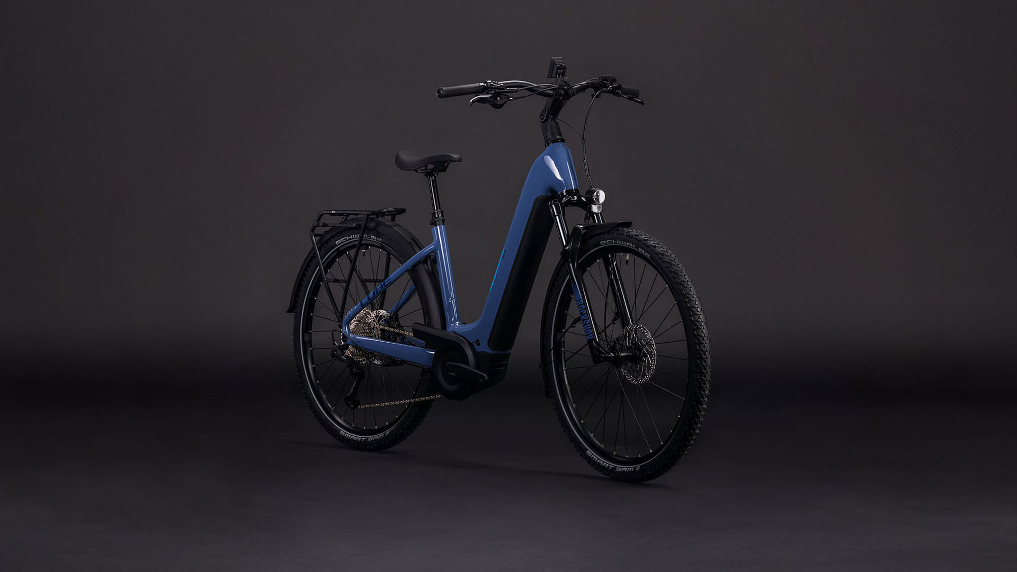Cube Nuride Hybrid EXC 800 Wave 2026 | jeansblue´n´blue | 58 cm | E-Trekkingräder – Bild 2