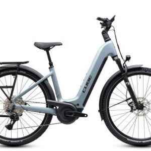 Cube Nuride Hybrid EXC 800 Wave 2027 | seagrey´n´black | 46 cm | E-Trekkingräder
