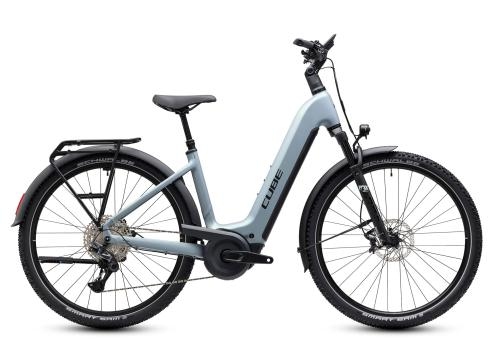 Cube Nuride Hybrid EXC 800 Wave 2027 | seagrey´n´black | 46 cm | E-Trekkingräder