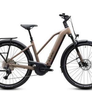 Cube Nuride Hybrid Pro 800 Trapez 2027 | cappuccino´n´black | 46 cm | E-Trekkingräder