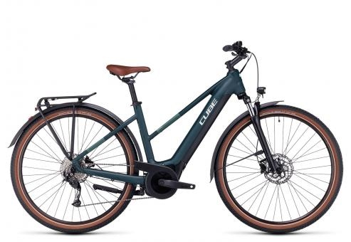 Cube Touring Hybrid ONE 500 Trapez | darkgreen´n´green | M | E-Trekkingräder