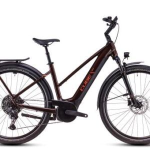 Cube Touring Hybrid PRO 625 Trapez 2025 | cinnamon´n´orange | 50 cm | E-Trekkingräder