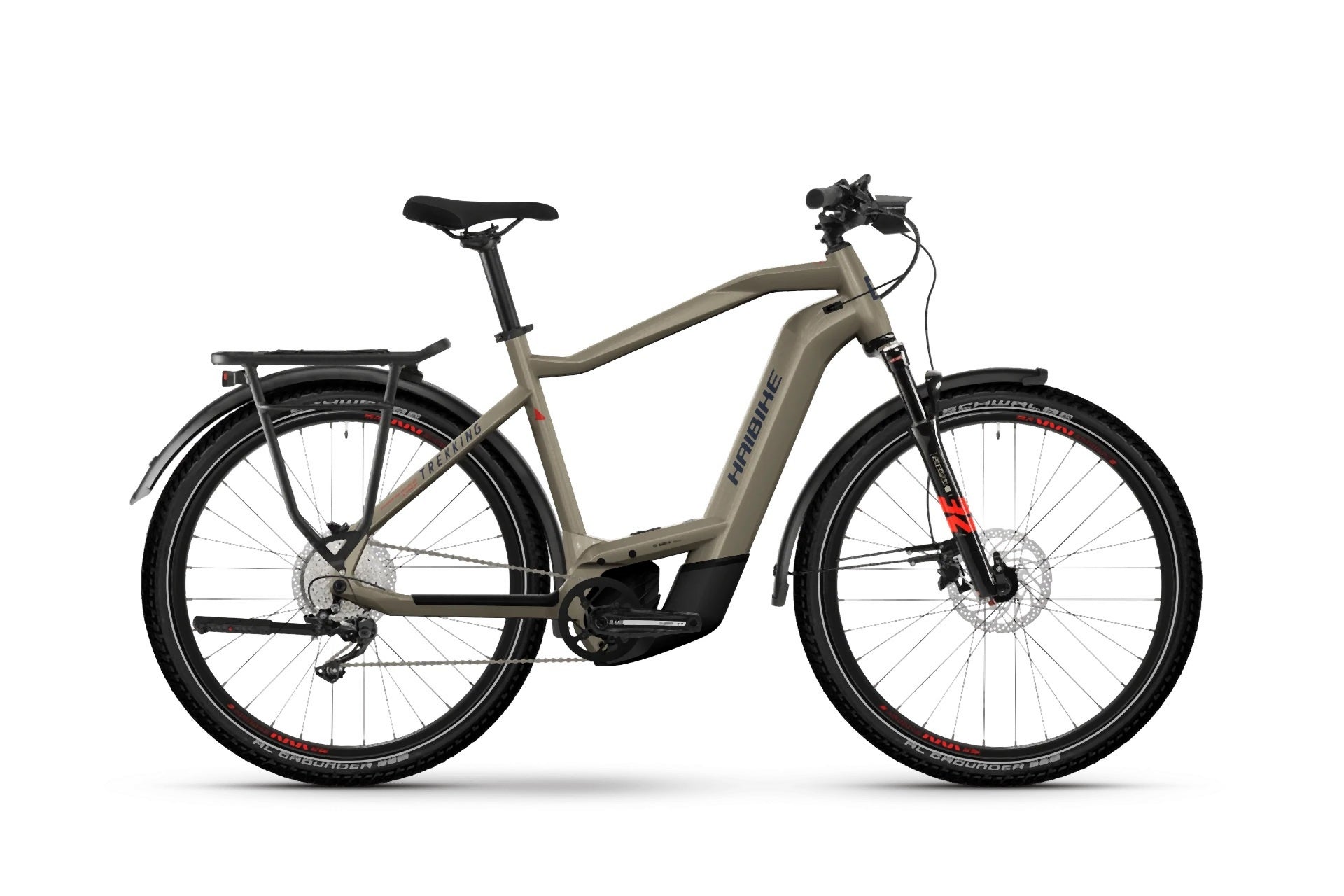 Haibike Trekking 8 High Sand/Red/Blue 58 cm