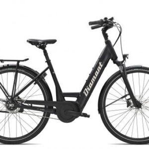 Diamant Beryll Deluxe+ Wave | tiefschwarz | 45 cm | E-Cityräder