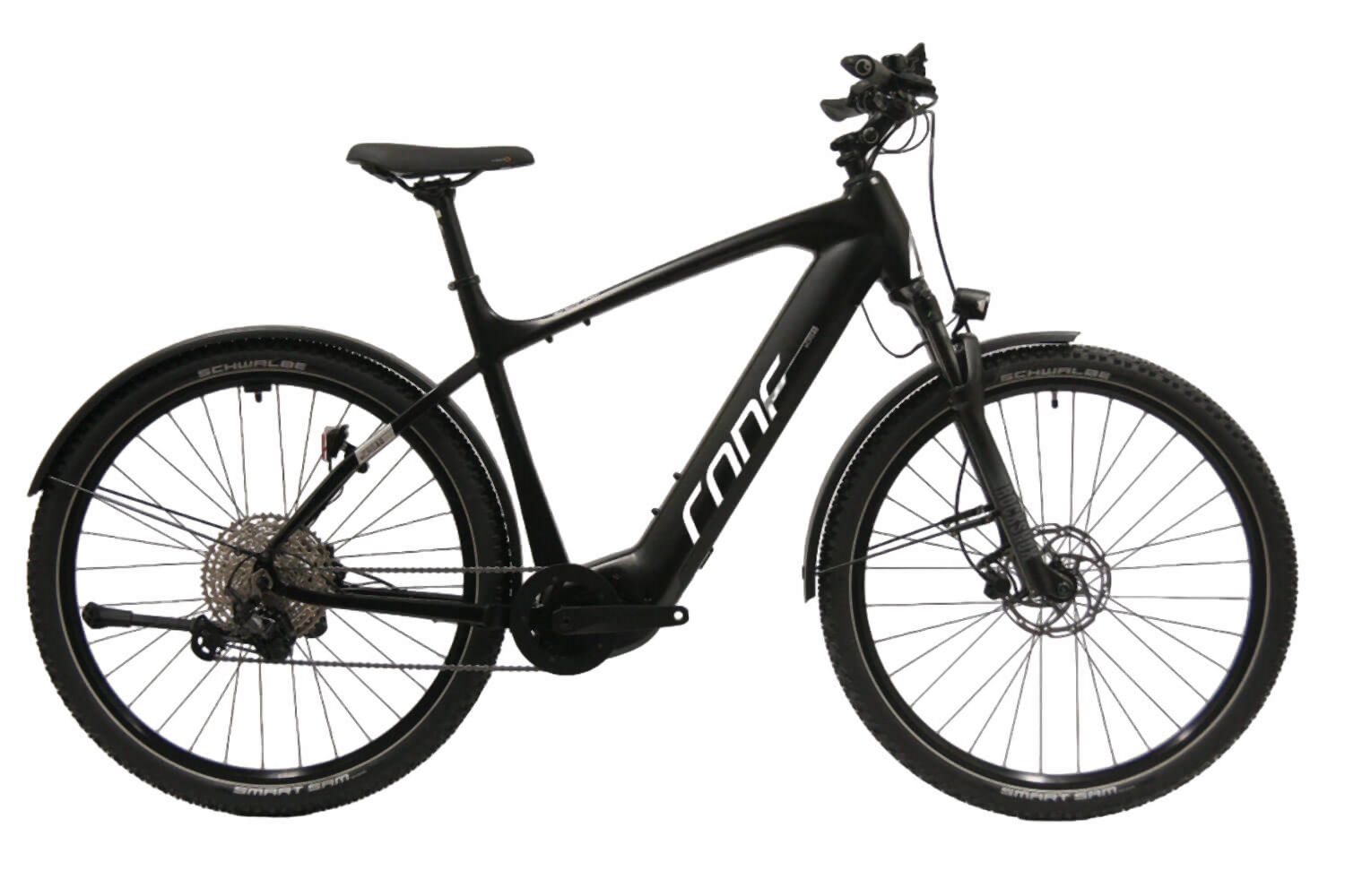 CONE eCross IN 4.0 Gent 750Wh Schwarz/Grau 49 cm