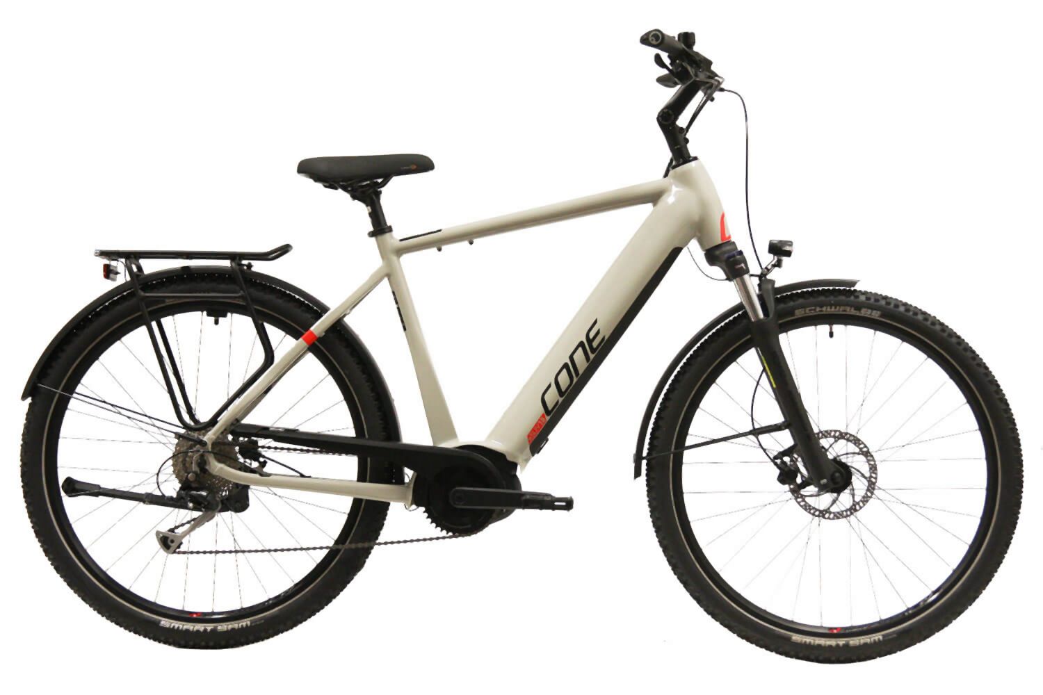 CONE eSUV IN 2.0 Gent 625Wh Grau/Schwarz 55 cm