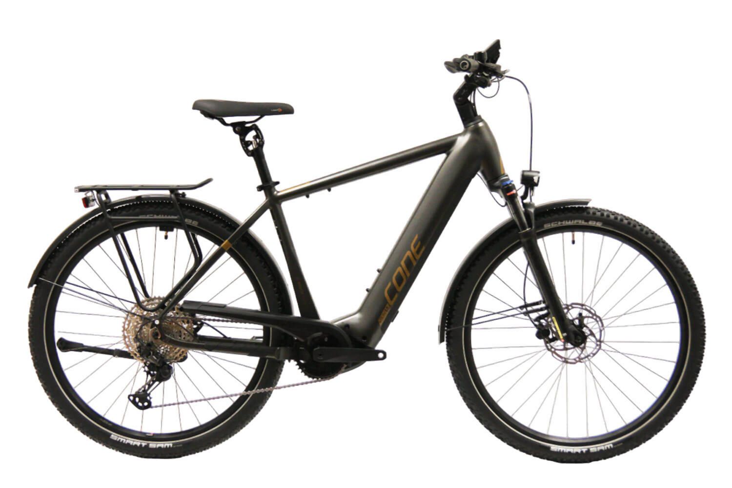 CONE eSUV IN 4.0 Gent 750Wh Dunkelgrau/Braun 55 cm