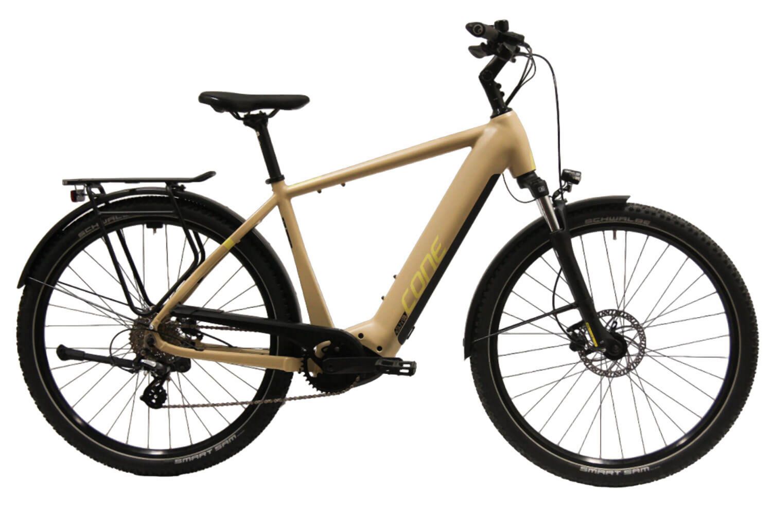 CONE eSUV IN LTD Gent 625Wh Graubeige/Gelb 60 cm