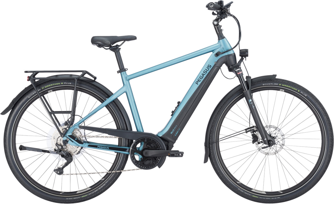 E-Bike - Pegasus Premio EVO 10 Lite Herren blau - 55 cm