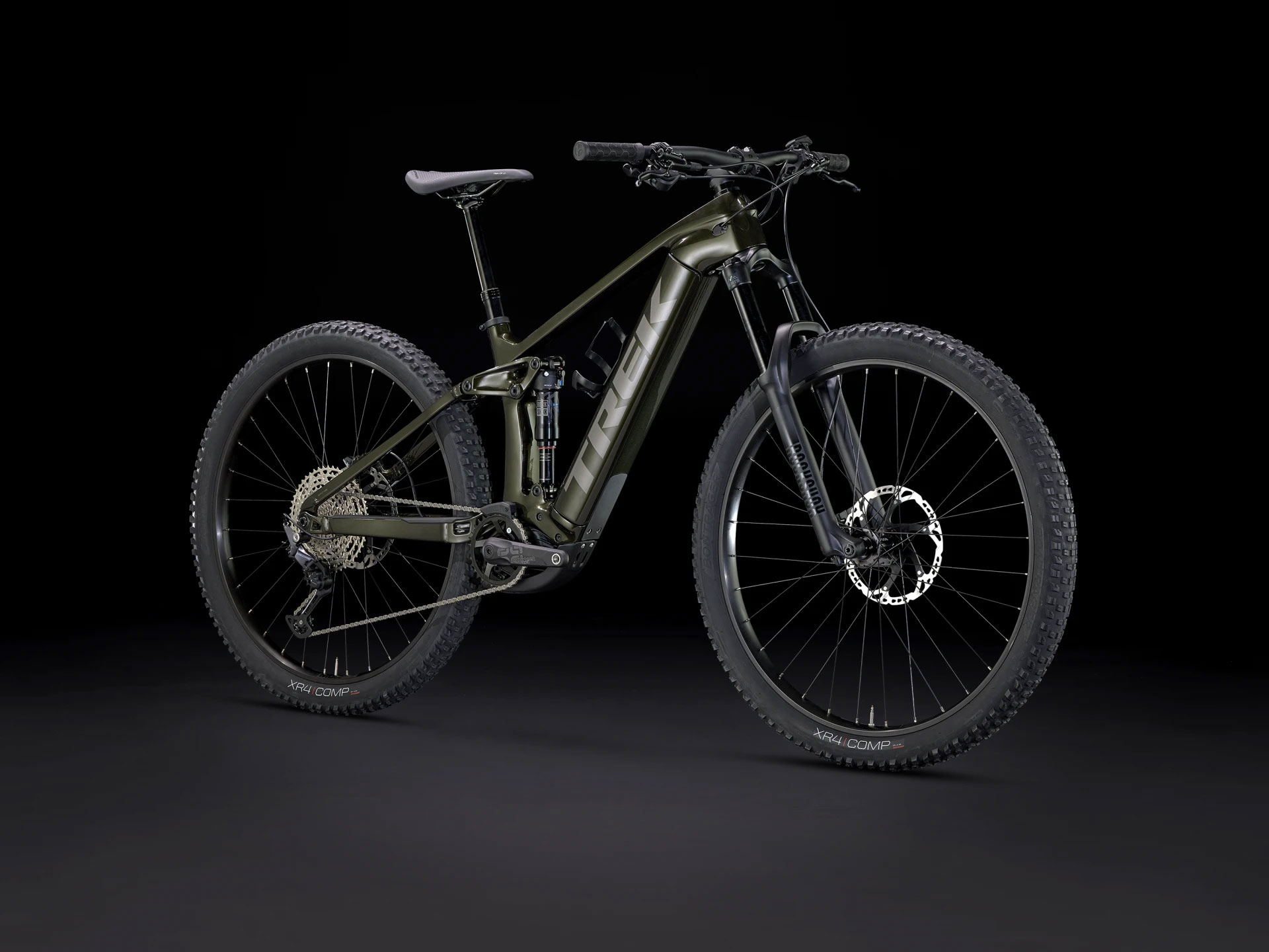 Trek Rail 9.5 Gen 4 | black olive | M | E-Bike Fully – Bild 2