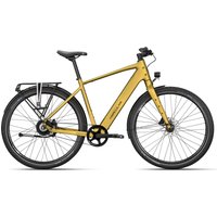Hercules Urbanico F3 - 28 Zoll 374Wh 3N Diamant - golden green matt