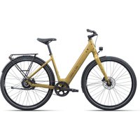 Hercules Urbanico F3 - 28 Zoll 374Wh 3N Wave - golden green matt