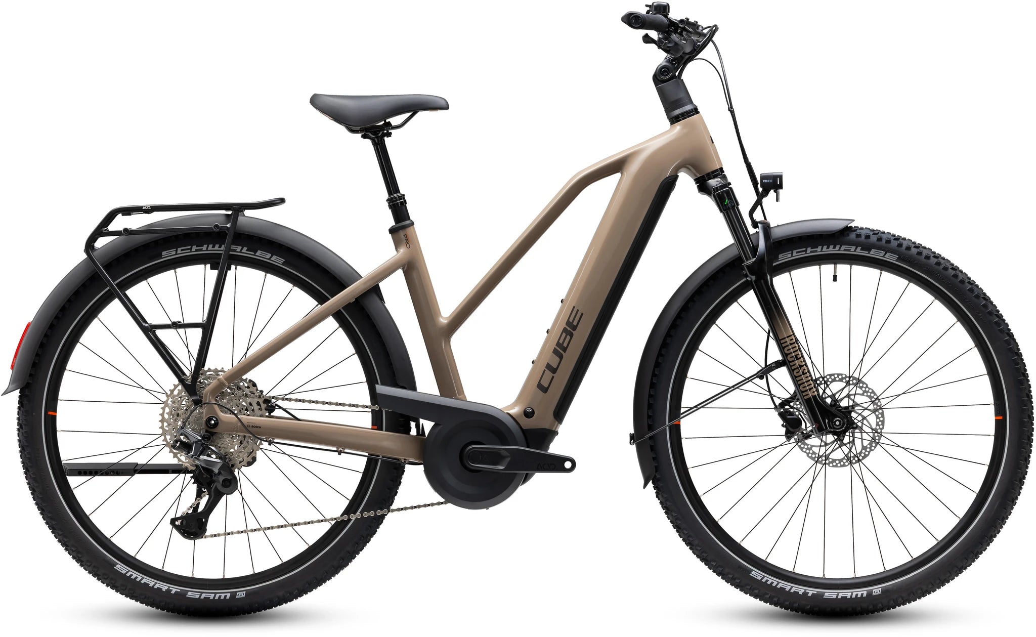 Cube Nuride Hybrid Pro 800 cappuccino´n´black Trapeze 2027 58 cm