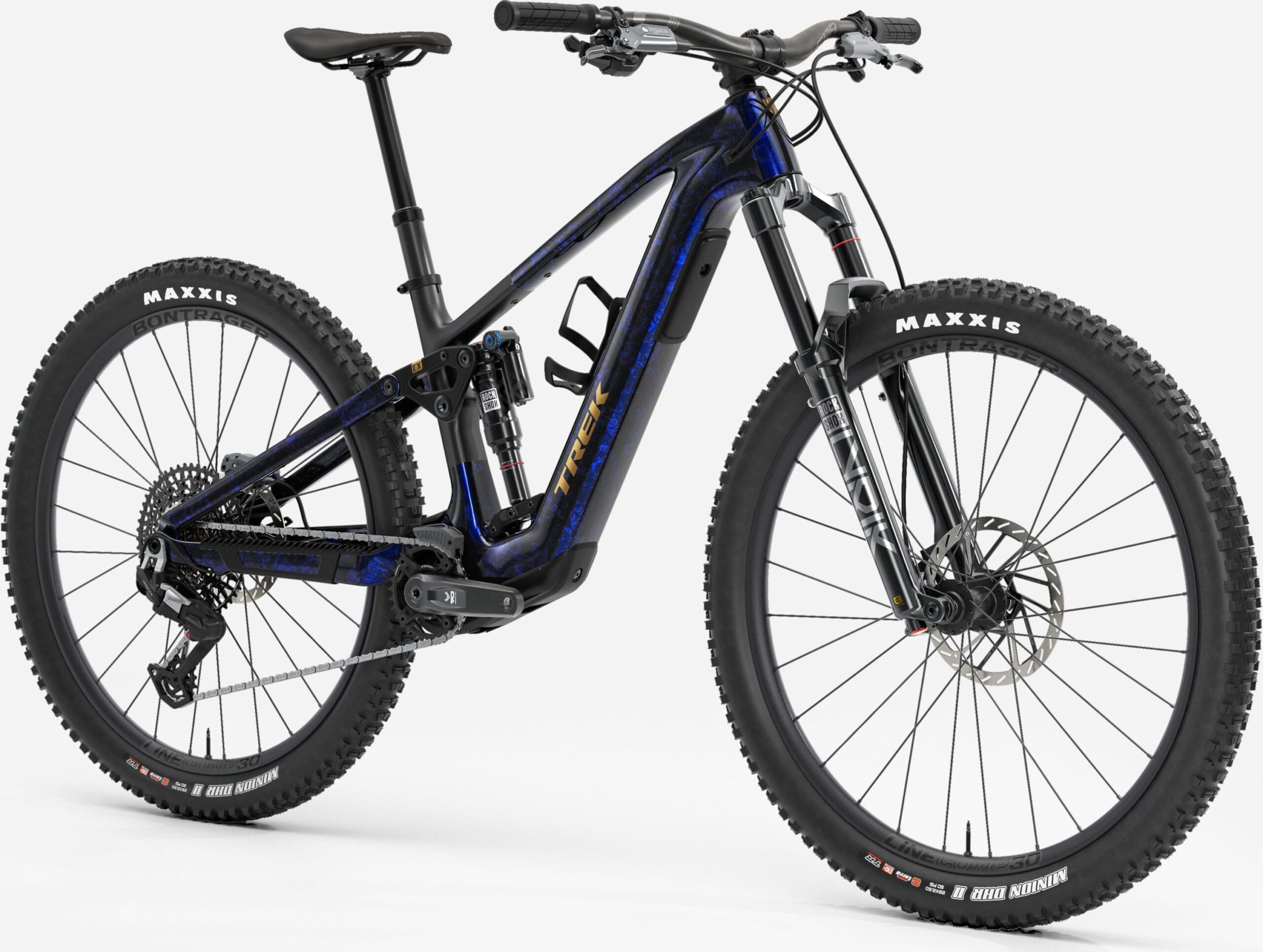 Trek Fuel+ EX 9.8 GX Gen 2 - Gloss Navy Smoke/Matte Trek Black | XL – Bild 2
