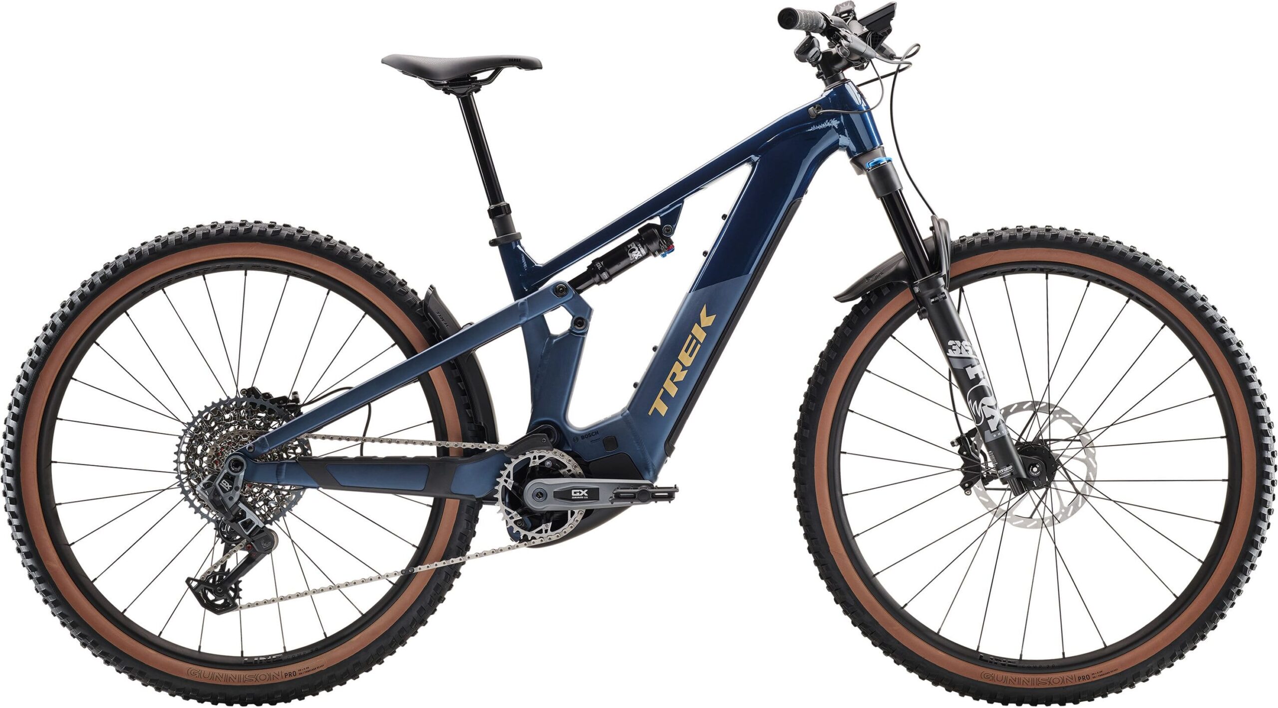 Trek Powerfly+ FS 8 Gen 4 - 2026 - Matte/Gloss Mulsanne Blue | XL
