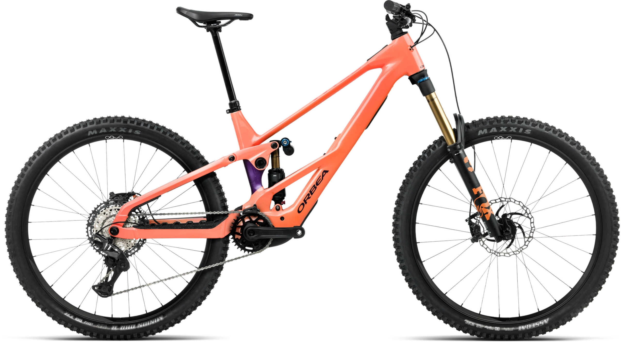 Orbea Wild LT H-TEAM - 2027 - M | Wild Orange -Royal Plum (Gloss)