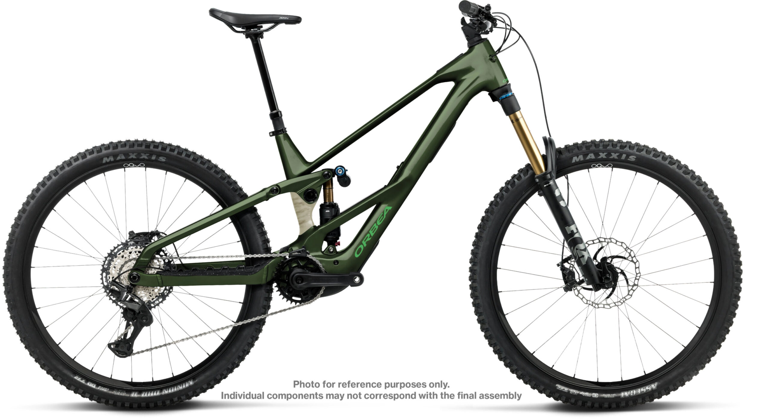 Orbea Wild LT H-TEAM Mullet - 2027 - Racing Reen - White Cream (Gloss) | M – Bild 2