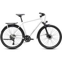 Cube Kathmandu Pro - 28 Zoll 20K Diamant - metallicwhite´n´chrome